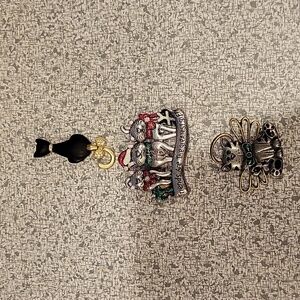 Kitty Cat lapel pins